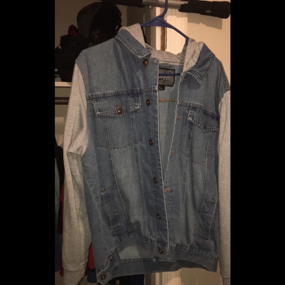 Jean Jacket With Hood